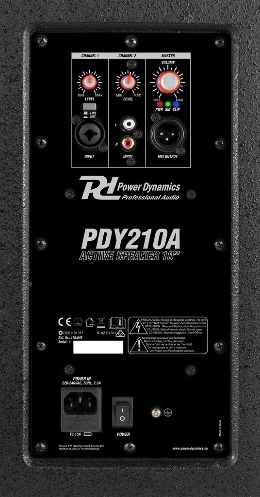 Power Dynamics PDY210A kaina ir informacija | Garso kolonėlės | pigu.lt
