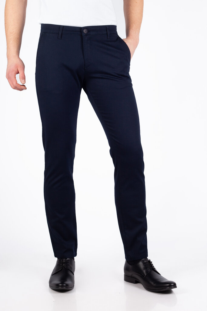 Laisvalaikio kelnės vyrams Cross Jeans F194613, mėlynos цена и информация | Vyriškos kelnės | pigu.lt