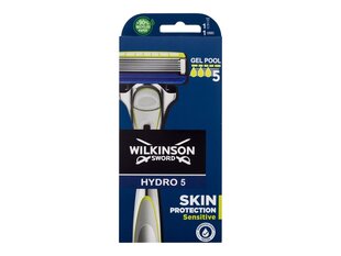 Skutimosi peiliukas Wilkinson Sword Hydro 5 Skin Protection Sensitive, 1 vnt kaina ir informacija | Skutimosi priemonės ir kosmetika | pigu.lt