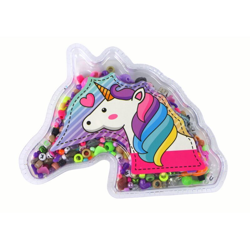 Apyrankių gaminimo rinkinys Lean Toys Unicorn Jewelry цена и информация | Žaislai mergaitėms | pigu.lt