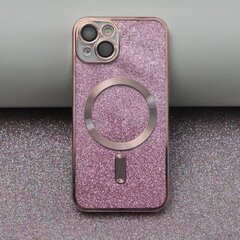Glitter Chrome Mag dėklas, skirtas iPhone 15 Pro 6,1 rožinis цена и информация | Чехлы для телефонов | pigu.lt