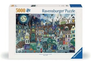 Dėlionė Viktorijos gatvės Ravensburger, 5000 d. kaina ir informacija | Dėlionės (puzzle) | pigu.lt