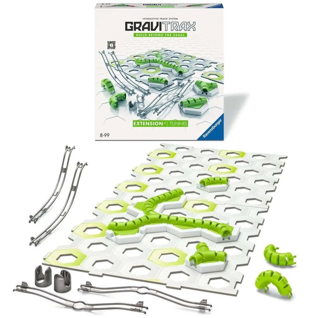 Knstruktoriaus papildymas Ravensburger Gravitrax Extansion Tunnel kaina ir informacija | Konstruktoriai ir kaladėlės | pigu.lt