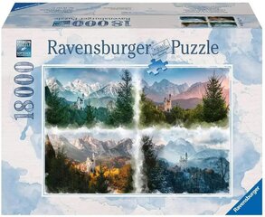 Dėlionė Ravensburger Neuschwanstein pilis, 18000 d. kaina ir informacija | Dėlionės (puzzle) | pigu.lt