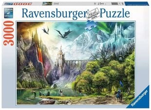 Dėlionė drakonai Ravensburger, 3000 d. kaina ir informacija | Dėlionės (puzzle) | pigu.lt