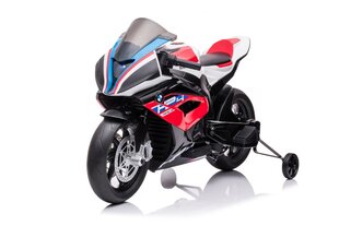 Vienvietis elektrinis motociklas vaikams BMW HP4 Race JT5001, raudonas kaina ir informacija | Elektromobiliai vaikams | pigu.lt
