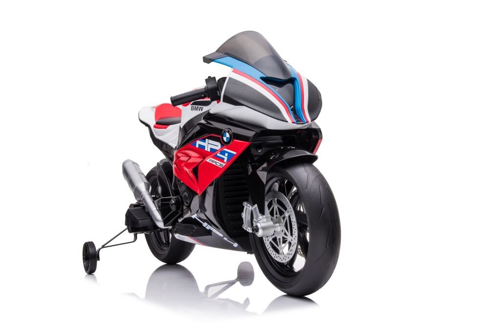 Vienvietis elektrinis motociklas vaikams BMW HP4 Race JT5001, raudonas kaina ir informacija | Elektromobiliai vaikams | pigu.lt