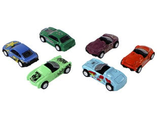 Automobilių rinkinys lagamine 6 vnt kaina ir informacija | Žaislai berniukams | pigu.lt