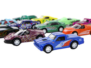 Automobilių rinkinys lagamine 12 vnt kaina ir informacija | Žaislai berniukams | pigu.lt