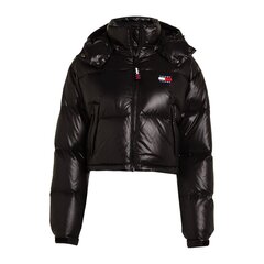 ПУХОВИК ЖЕНСКИЙ Tommy Hilfiger ЧЕРНЫЙ ПУХОВИК С КАПЮШОНОМ TJW BASIC ЧЕРНЫЙ DW0DW08588 BDS 41255 цена и информация | Женские куртки | pigu.lt