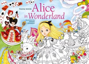 Alice in Wonderland: Puzzle Book kaina ir informacija | Knygos mažiesiems | pigu.lt