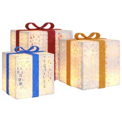 Kalėdinė dekoracija Dovanų dėžutės kaina ir informacija | Kalėdinės dekoracijos | pigu.lt