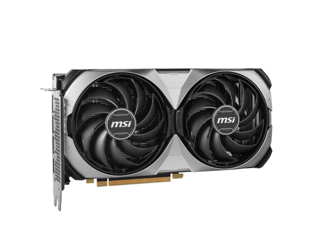 MSI GeForce RTX 4070 Ventus 2X E 12G OC (RTX4070VEN2XE12GOC) цена и информация | Vaizdo plokštės (GPU) | pigu.lt