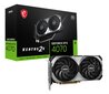 MSI GeForce RTX 4070 Ventus 2X E 12G OC (RTX4070VEN2XE12GOC) kaina ir informacija | Vaizdo plokštės (GPU) | pigu.lt