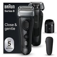 Braun Series 8 8560cc цена и информация | Электробритвы | pigu.lt