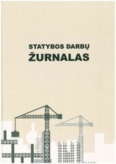 Statybos darbų žurnalas, 0720-051, A4, 106 psl kaina ir informacija | Kanceliarinės prekės | pigu.lt