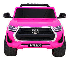 Vienvietis elektromobilis Toyota Hilux, rožinis kaina ir informacija | Elektromobiliai vaikams | pigu.lt