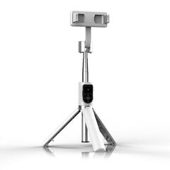 Selfie Stick MINI - with detachable bluetooth remote control and tripod - P70S Plus WHITE цена и информация | Моноподы для селфи («Selfie sticks») | pigu.lt