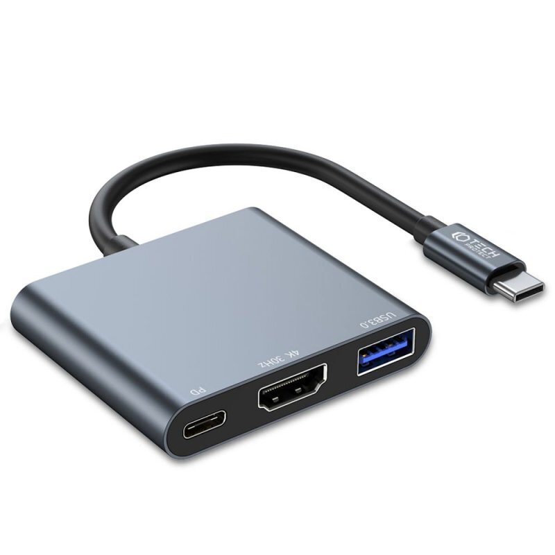 Tech-Protect V1 3-in-1 kaina ir informacija | Adapteriai, USB šakotuvai | pigu.lt