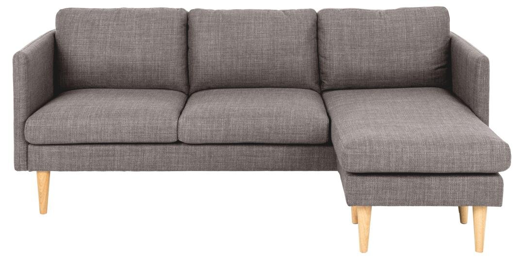 Kampinė sofa Milly, pilka цена и информация | Minkšti kampai | pigu.lt