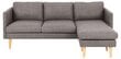 Kampinė sofa Milly, pilka цена и информация | Minkšti kampai | pigu.lt