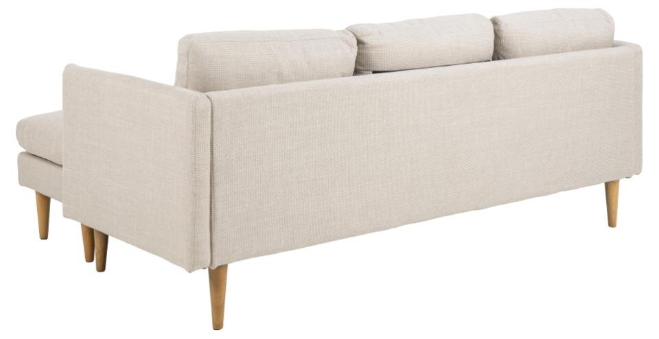 Kampinė sofa Milly, smėlio цена и информация | Minkšti kampai | pigu.lt