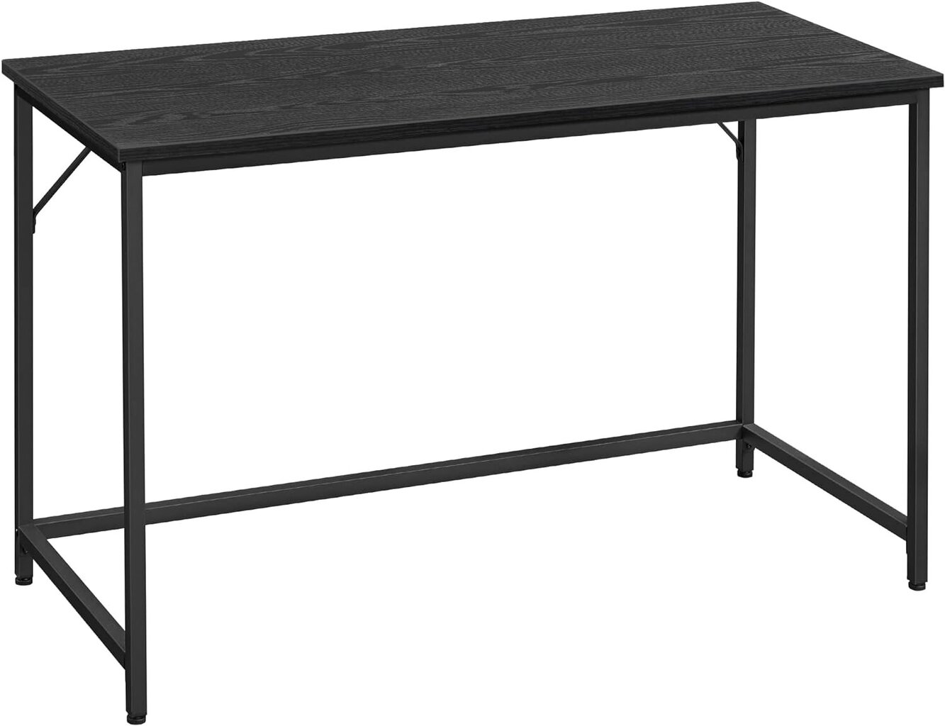 Kompiuterio stalas Vasagle LWD039B56, 60x120x75 cm, juoda цена и информация | Kompiuteriniai, rašomieji stalai | pigu.lt
