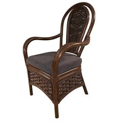 Kėdė RattaNeo Alhambra k8, ruda kaina ir informacija | Virtuvės ir valgomojo kėdės | pigu.lt