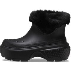 Aulinukai moterims Crocs™, juodi kaina ir informacija | Aulinukai, ilgaauliai batai moterims | pigu.lt