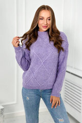 Megztinis moterims 26450, violetinis kaina ir informacija | Megztiniai moterims | pigu.lt
