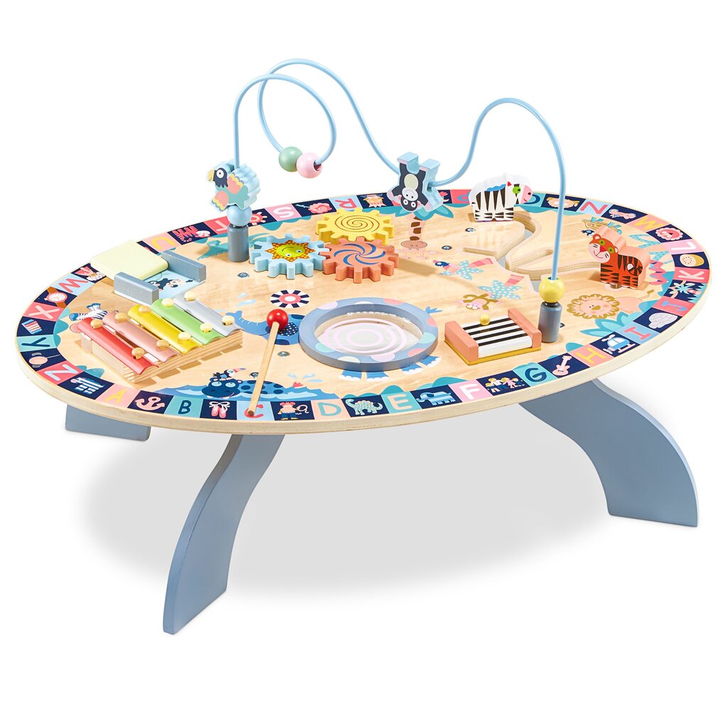 Montessori stalas 7in1 kaina ir informacija | Žaislai kūdikiams | pigu.lt