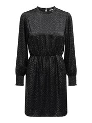 Женское платье ONLY 15305743*01 5715502487246, черное/белое цена и информация | Платья | pigu.lt