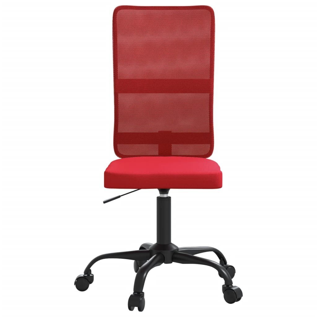 Biuro kėdė vidaXL, raudona цена и информация | Biuro kėdės | pigu.lt