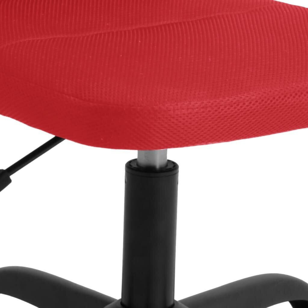 Biuro kėdė vidaXL, raudona kaina ir informacija | Biuro kėdės | pigu.lt