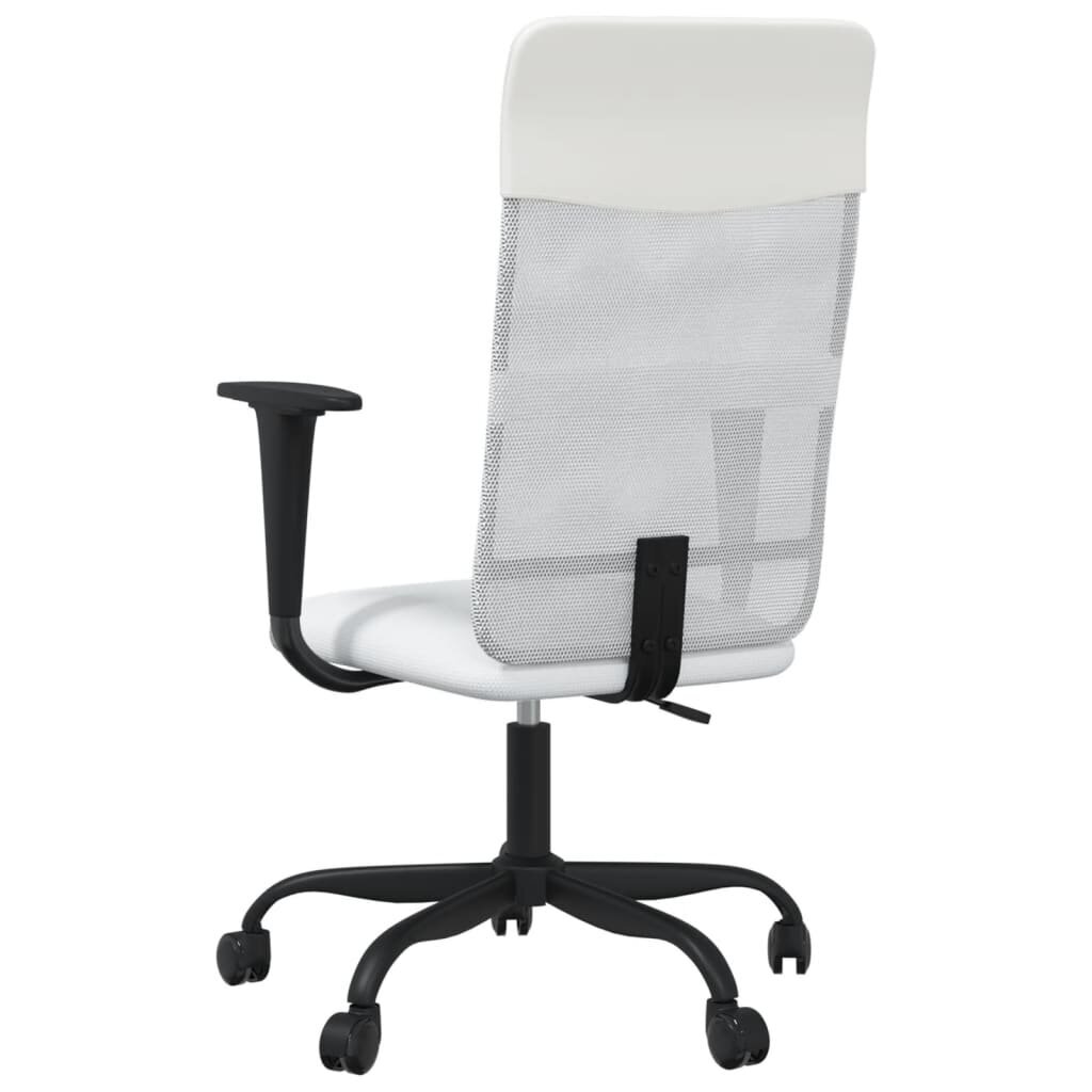 Biuro kėdė vidaXL, balta kaina ir informacija | Biuro kėdės | pigu.lt