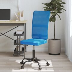 Biuro kėdė vidaXL, mėlyna kaina ir informacija | Biuro kėdės | pigu.lt