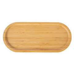 Поднос BAMBOO HOME 16x35 см, бамбук цена и информация | Посуда, тарелки, обеденные сервизы | pigu.lt