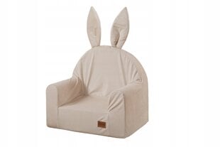 Vaikiškas minkštas fotelis Baby-Raj, smėlio цена и информация | Детские диваны, кресла | pigu.lt