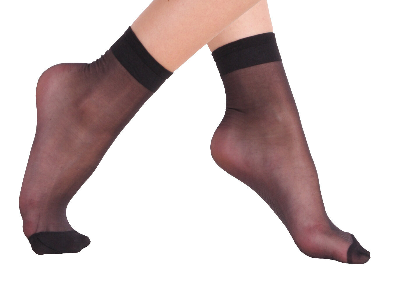 Trumpos kojinaitės moterims yenita, 20 den, 5 poros, juodos kaina ir informacija | Moteriškos kojinės | pigu.lt