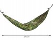 Turistinis hamakas su tinkleliu nuo uodų Gardlov 10149, 140x260 cm, įvairių spalvų kaina ir informacija | Hamakai | pigu.lt