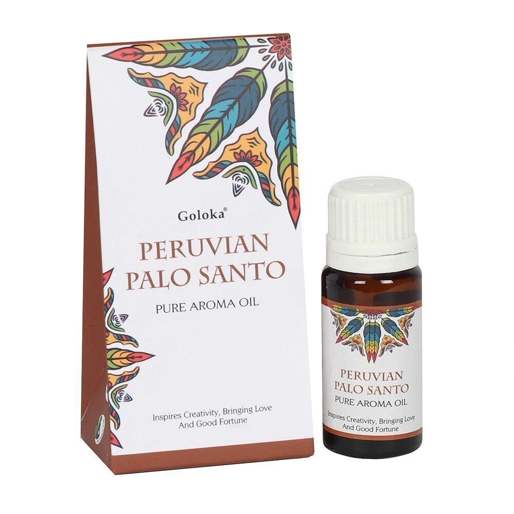 Aromatinis aliejus Peruvian Palo Santo, Goloka, 10 ml kaina ir informacija | Eteriniai, kosmetiniai aliejai, hidrolatai | pigu.lt