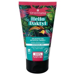 Švelnus kasdienio veido valymo gelis Hello Daktyl, Orientana, 125 ml цена и информация | Средства для очищения лица | pigu.lt