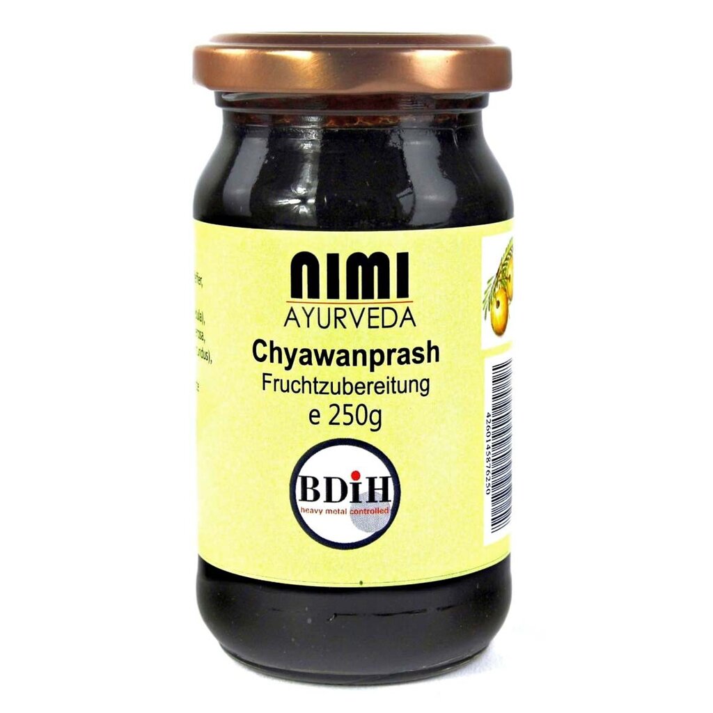 Ajurvedinis žolelių džemas čiavanprašas Chyawanprash Nimi Ayurveda, 250g kaina ir informacija | Konservuotas maistas | pigu.lt