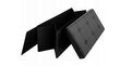 Pufas Windsor and Co, juodas kaina ir informacija | Batų spintelės, lentynos ir suolai | pigu.lt