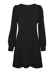 Vero Moda moteriška suknelė 10299355*02, juoda kaina ir informacija | Suknelės | pigu.lt