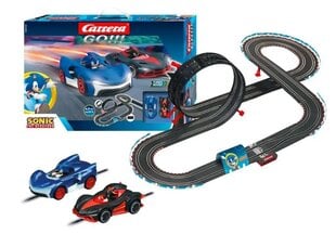 Автомобильная трасса Go Sonic Carrera, 4,9 м цена и информация | Игрушки для мальчиков | pigu.lt