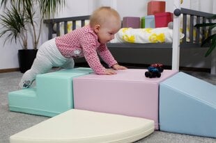 Набор мягких кубиков Улитка цена и информация | Развивающие игрушки | pigu.lt