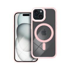 Прозрачный чехол MagSafe для iPhone 15 Plus (6,7″) - Розовый цена и информация | Чехлы для телефонов | pigu.lt