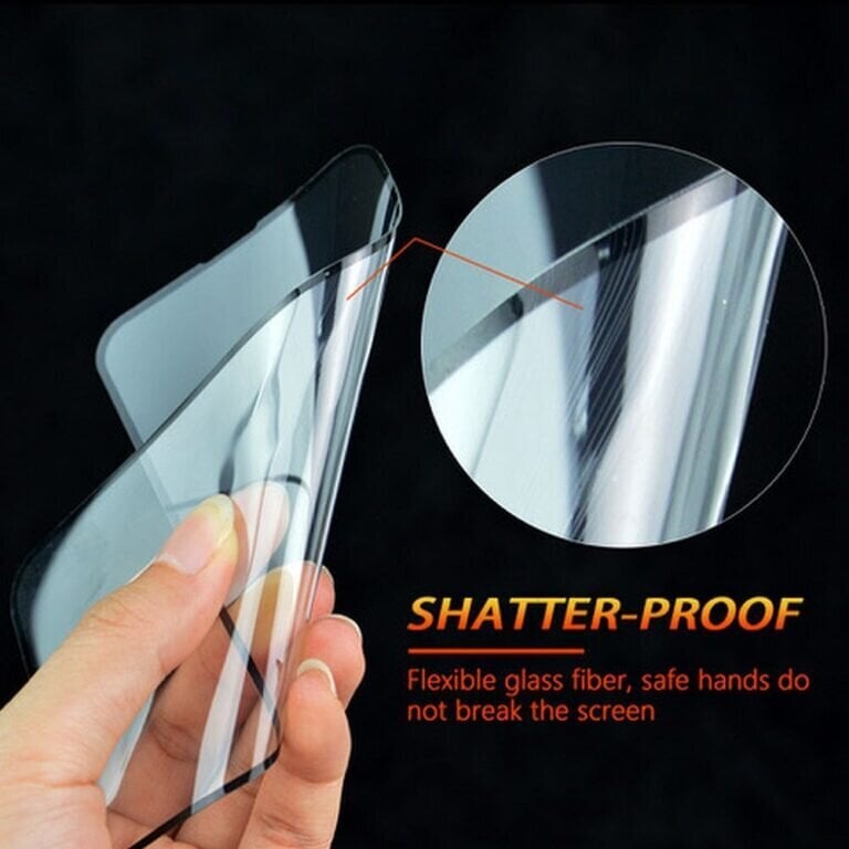 3D Bestsuit Flexible 9H iPhone 15 Pro Max цена и информация | Apsauginės plėvelės telefonams | pigu.lt