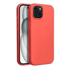 Силиконовый чехол Forcell для iPhone 15 (6,1”) — Персиковый цена и информация | Чехлы для телефонов | pigu.lt